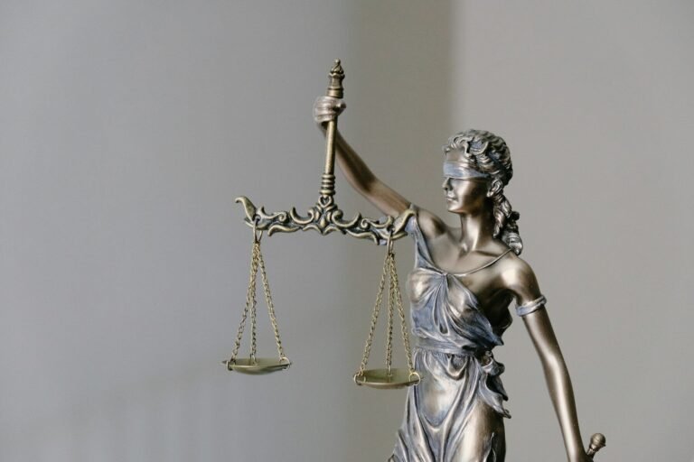 lady justice statue with scales and sword